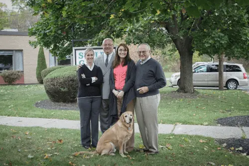 Family outside