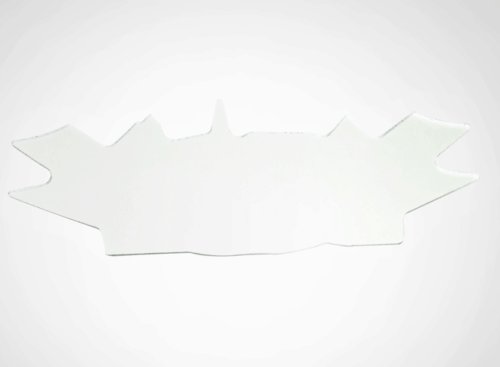 irregular shaped glass