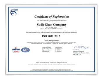 ISO Certificate