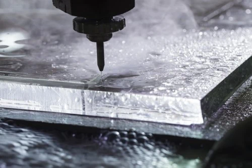 Waterjet closeup large1